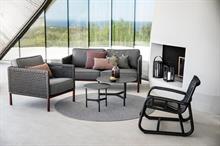 Cane-line curve med loungesofa encore 